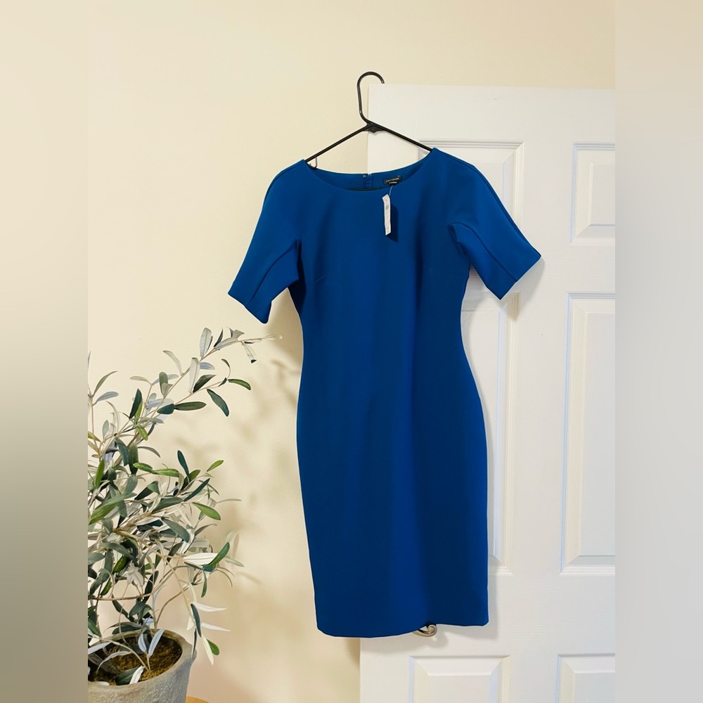 New with tags Ann Taylor blue dress.